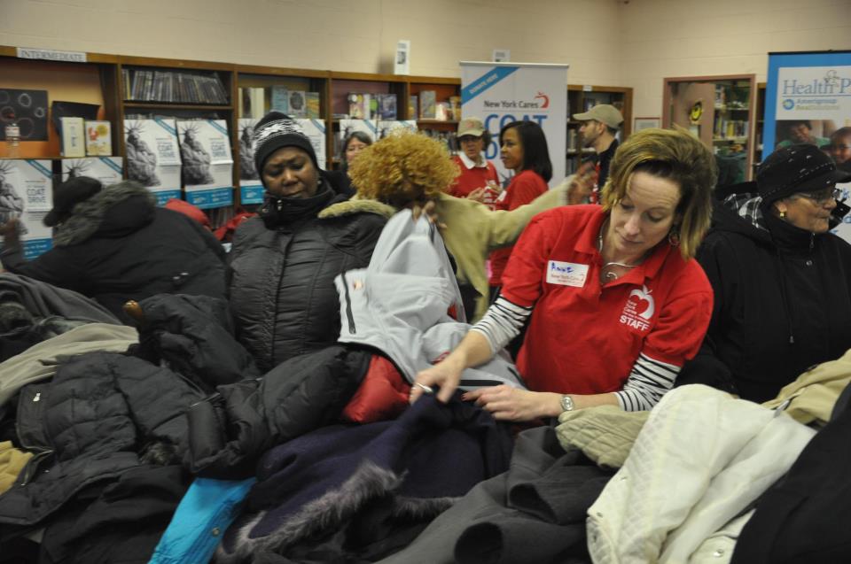 Coat Drive, via New York Cares