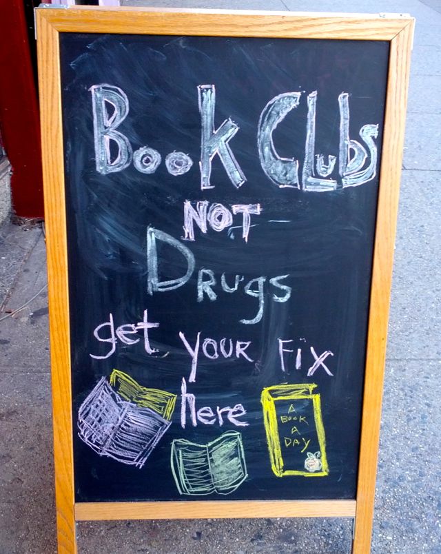 community bookstore book clubs