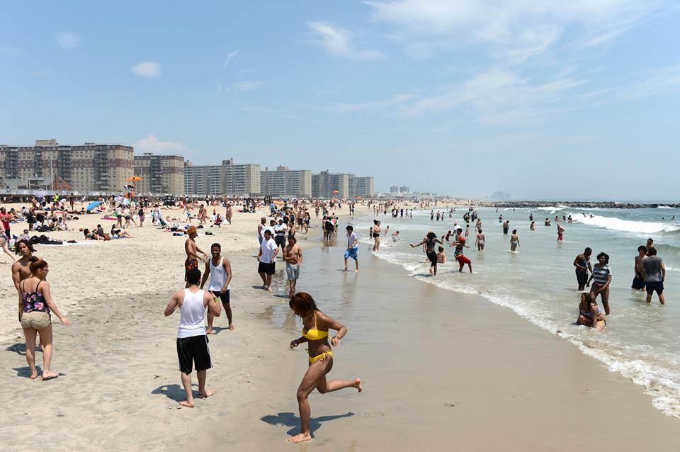 Rockaway Beach, via NYC Parks/Daniel Avila