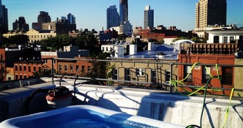 roof pool party via megzzzzk