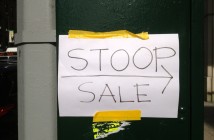 Stoop Sale Sign