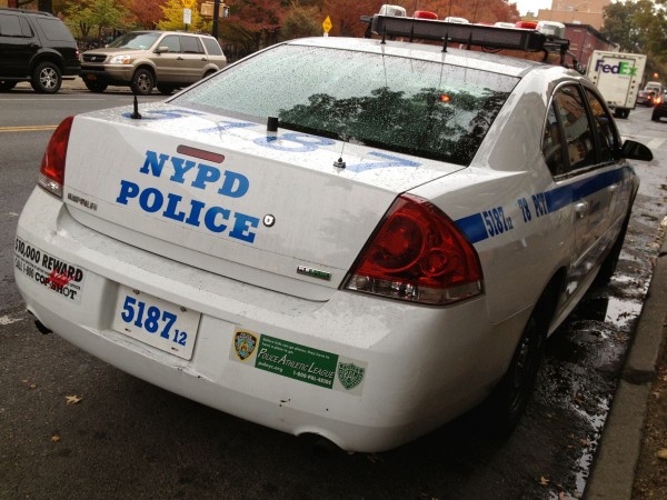 NYPD Police Car on 5th Avenue