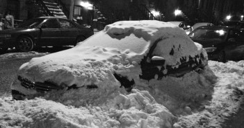 Snowed In Car