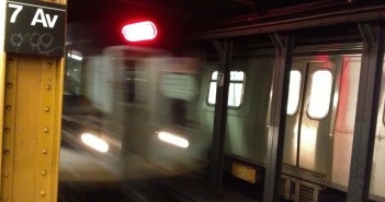 Subway: Q Train at 7th Avenue