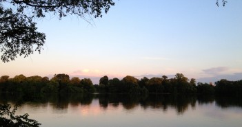 Sunset at Prospect Park Lake