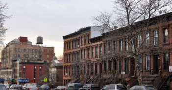 Park Slope Roads: 9th Street in Winter