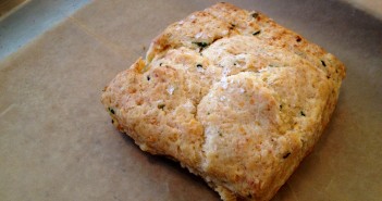 Du Jour Bakery cheddar chive biscuit
