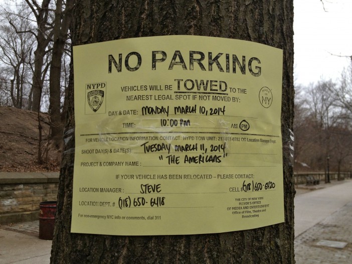 Film Shoot: The Americans on Prospect Park West