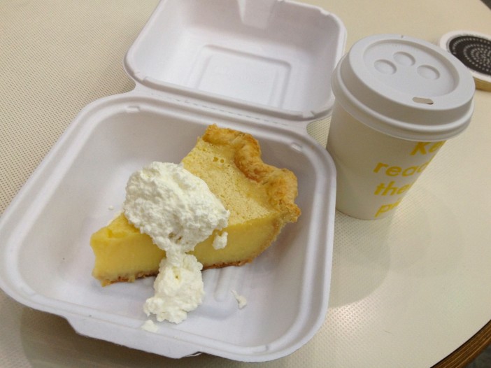 Lemon Chess Pie from Four & Twenty Blackbirds Cafe at Central Library