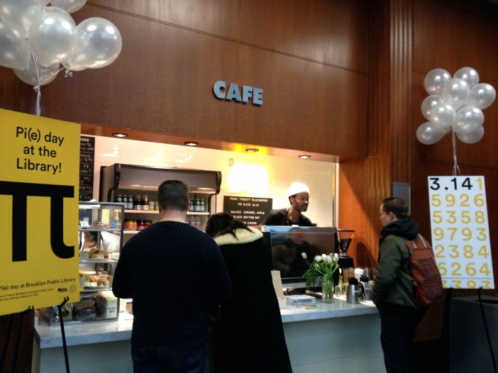 Four & Twenty Blackbirds Cafe at Central Library Opening Day