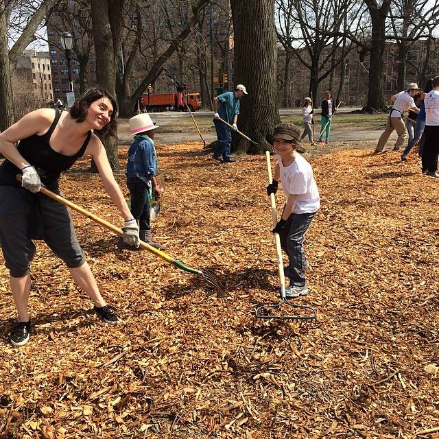 Junior Volunteer Corps at Prospect Park via FB