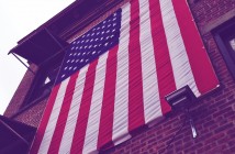 American Flag on 4th Avenue