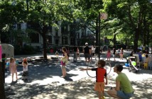 block party volleyball