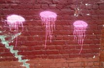 Graffiti Jellyfish on Union by Dianna